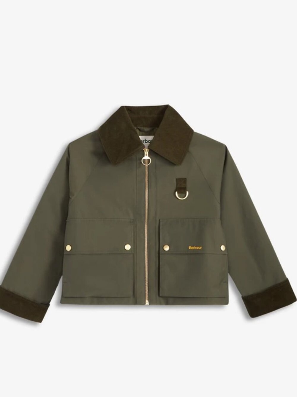 Barbour Nora Oversized-collar Utility Jacket